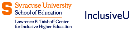 Taishoff Center Inclusive U logo