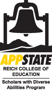 app state reich college of education scholars with diverse abilities program